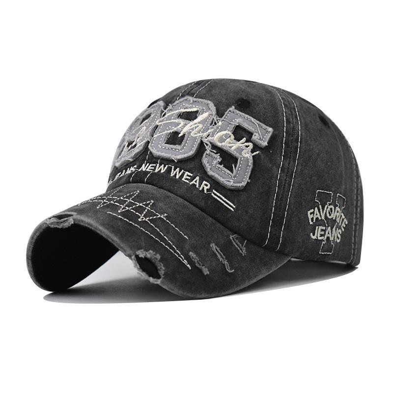 Letter 1985 Cap Threedimensional Embroidery Baseball Cotton Cap