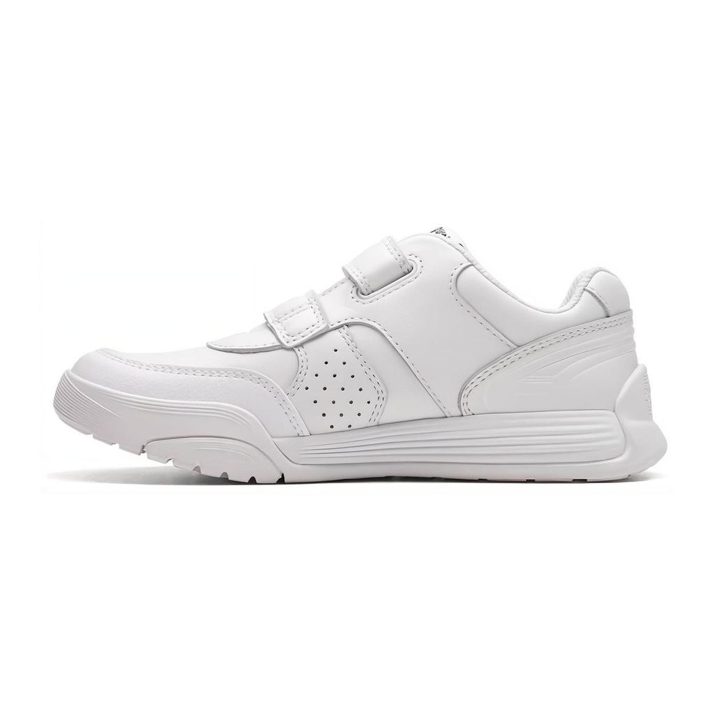 Clarks Leather Round Toe Velcro Non-Slip Low-Top Kids Sneakers White Kids sneakers 261753597