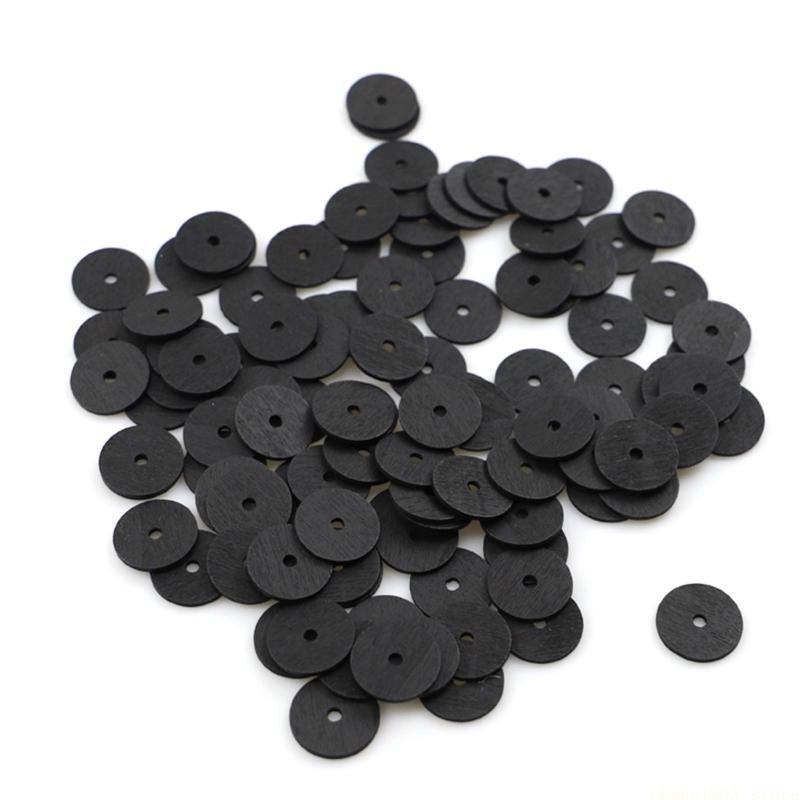 QX2E 50 Pcs Bracelet Accessories Beads For Jewelry Making for Christmas Hanging Party-Round Bead Ornament for DIY Crafts Gift