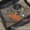Outdoor Folding Picnic Table with Hanging Storage Net and Bag