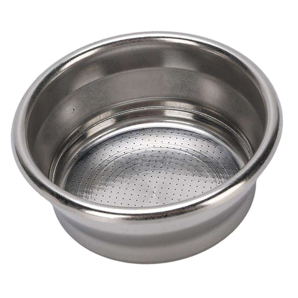 Cestello Portafiltro da 54mm Sostitutivo con Schermo Puck in Acciaio Inossidabile Filtri di Carta Rotondi per Caffè Caffè