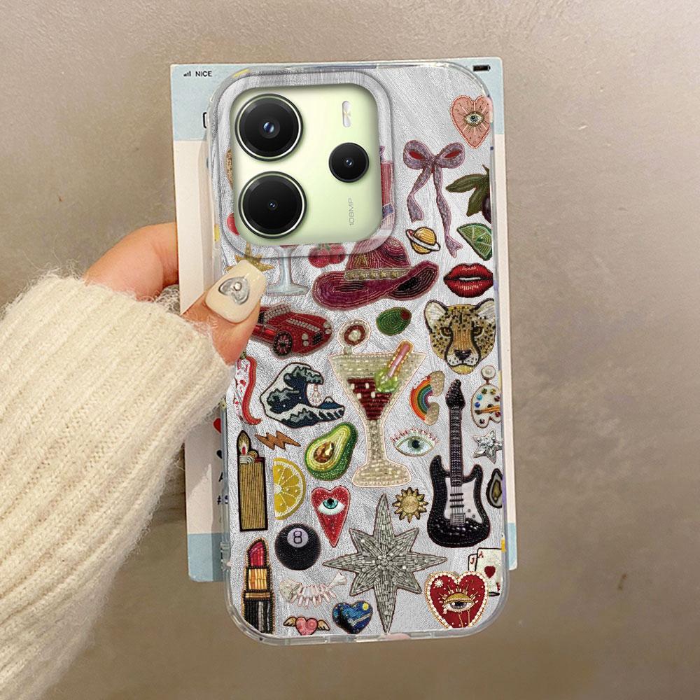 Heart Sun Eyes Bowknow Women Phone Case for Xiaomi Redmi Note 14 13 12 11 11S 10 9 8 Pro 9C 13C 14C A5 A3 A4 A3X A1 A2 9A Cover
