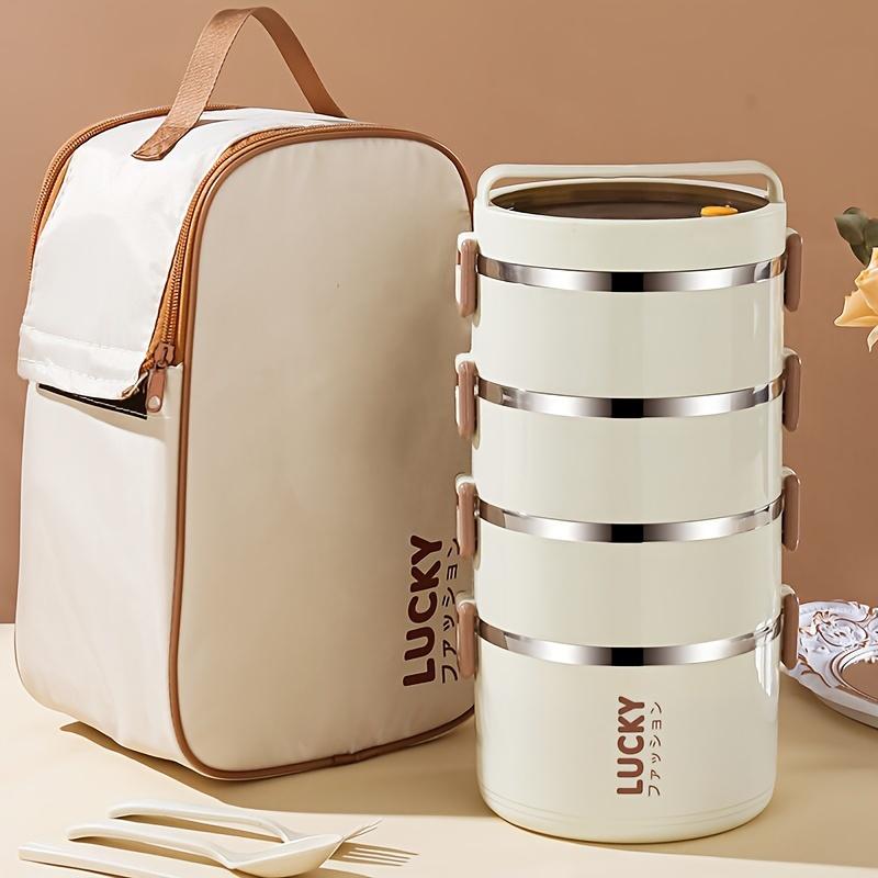 Multi Layer Lunch Box Portable Stainless Steel Lunch Box Special Lunch Box for Office Workers Large Capacity Food Container