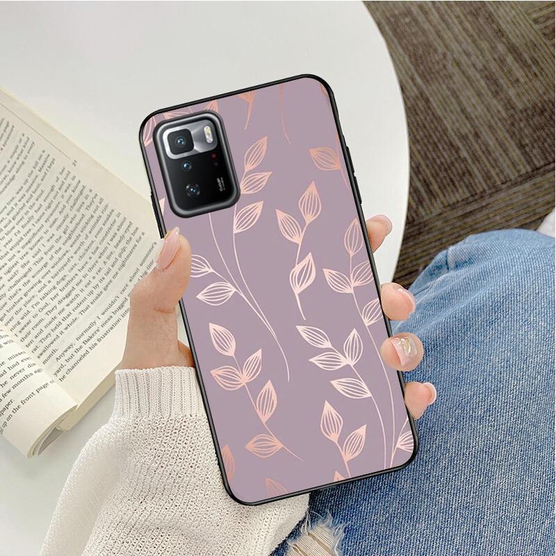 Roségold Pinkes Herz Liebe Schmetterling Handyhülle Für Xiaomi Redmi Note 11 10 Pro Note 8 Pro 9Pro Note9 9S 10S 9T Redmi 10 9C 9A