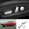 For Kia Sportage 17-2022 Matte Silver Power Seat Control Button Cover Trim 5PC