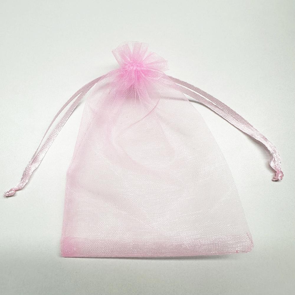 100/50/30pcs White Organza Bags Jewelry Packaging Wedding Party Gift Bags Drawstring Candy Pouches Christmas Small Bag Storage