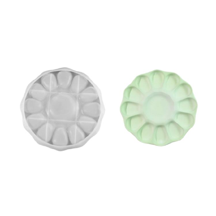 

Silicone Eggs Organizer Mold Eggs Storage Tray Mould Epoxy Resin Eggs Holder Moulds Practical Baking Studio Essential