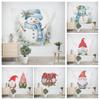 Christmas New Year Snowman Pattern Tapestry Living Room Sofa Car Interior Decorative Tapestry