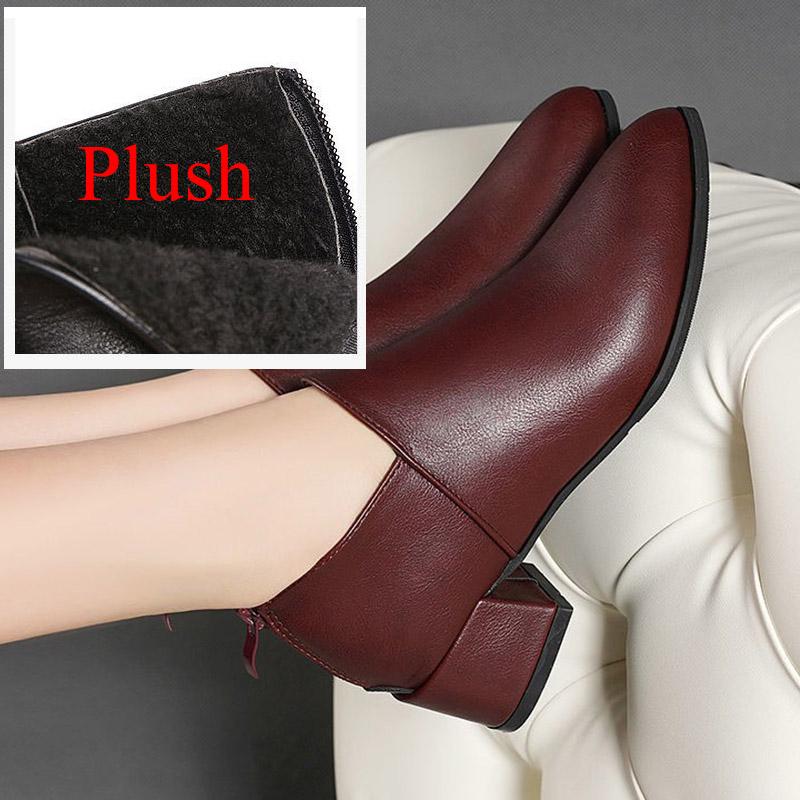 Модные женские босоножки на квадратном каблуке женская обувь осень 2024 новые черные ботильоны туфли на среднем каблуке туфли-лодочки в стиле ретро Botas Mujer 36 3698₽