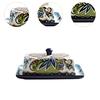Cheese Keeper Elegant Butter Storage Plate Rectangle Butter Dish with Lid for Freezer Hotel Counter Household Dining Room