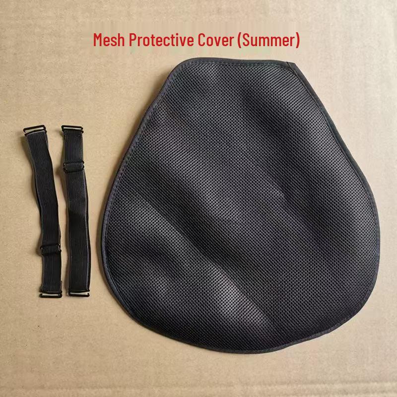 Doppellagiges Waben-Gelsitzkissen für Motorräder - Weich, Bequem und Passend für Verschiedene Modelle