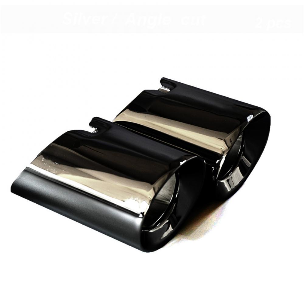 1Pairs 304 Stainless Steel Exhaut Tips for BMW F20 F21 M135 F22 F23 M235i M240i F30 F31 335i 340i F34 GT F32 F33 435i 440i