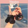 Angry Jinnew Kitten Head Body Separable Magnetic Design Plush Pendant Keychain