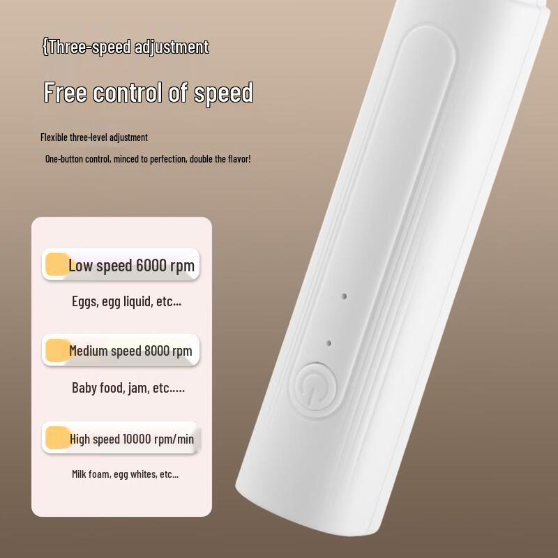 MDNG Handheld Electric Milk Frother & Egg Beater
