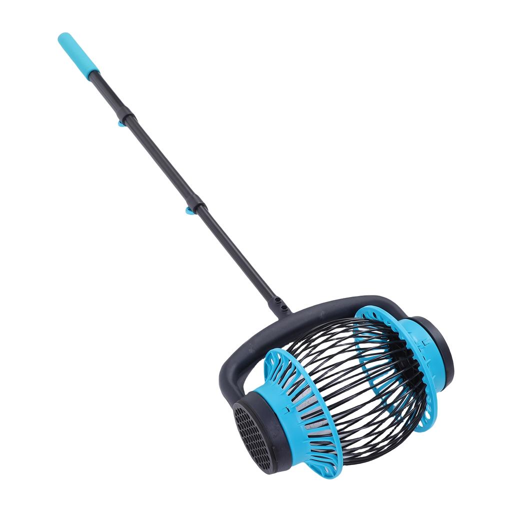 Zbieracz orzechów na kółkach Aluminiowy Nylonowy 4,3FT Teleskopowy Wielofunkcyjny Zbieracz żołędzi Rolka do pekanów Orzechów włoskich Na zewnątrz