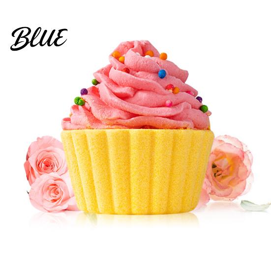 Cake Bath Bombs Cupcake Salt Plants Extract Essential Oils Handmade Fizzes Scent Balls Dry Skin Moisturizing Shower Ball Relaxation Spa Gift Kids