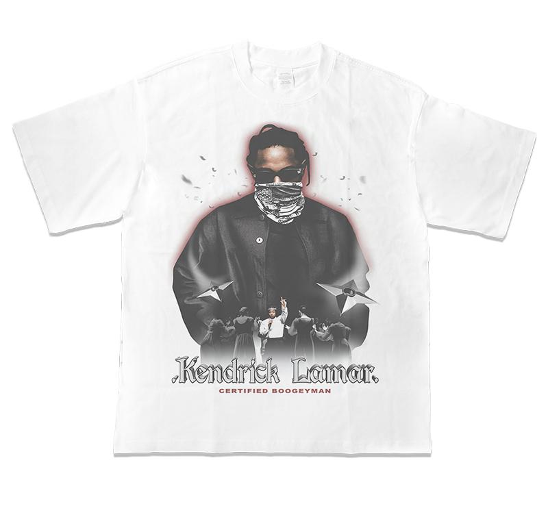 2025 Kanye West SZA Drake Fayaz Hip Hopový Umělec Americké Těžké Tričko s Krátkým Rukávem Streetové Tričko s Krátkým Rukávem