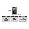 Sony Walkman Serie A 16 GB NW-A35: Bluetooth/microSD/Alta Risoluzione Compatibile Nero Carbone NW-A35 B
