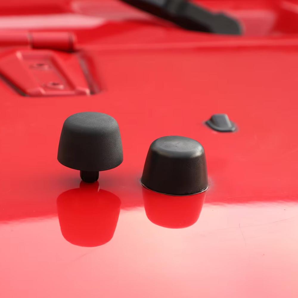 Hood Windshield Footman Loop Rubber Hood Bump Stop for Jeep Wrangler JK 2007-2017 TJ 1997-2006 Original Car Accessories 55176422