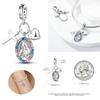 925 Sterling Silber Kreuz Amulett Charms Bead Fit OriginalNeue Armband Anhänger Schmuck DIY Machen