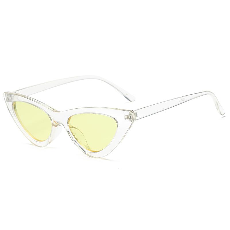 FASHION Sexy Cat Eye Sunglasses Triangle LADIES Small Size Modern Retro Designer Women Sun Glasses Shades for Lady