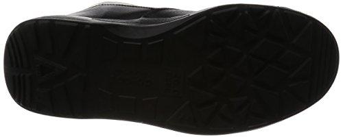 Kokos Nobuoka Ziproa Men's Half Boots, Professional Sneakers, JSAA Certified, Sweat-Absorbent Lining, Oil-Resistant Sole, Black, 30cm