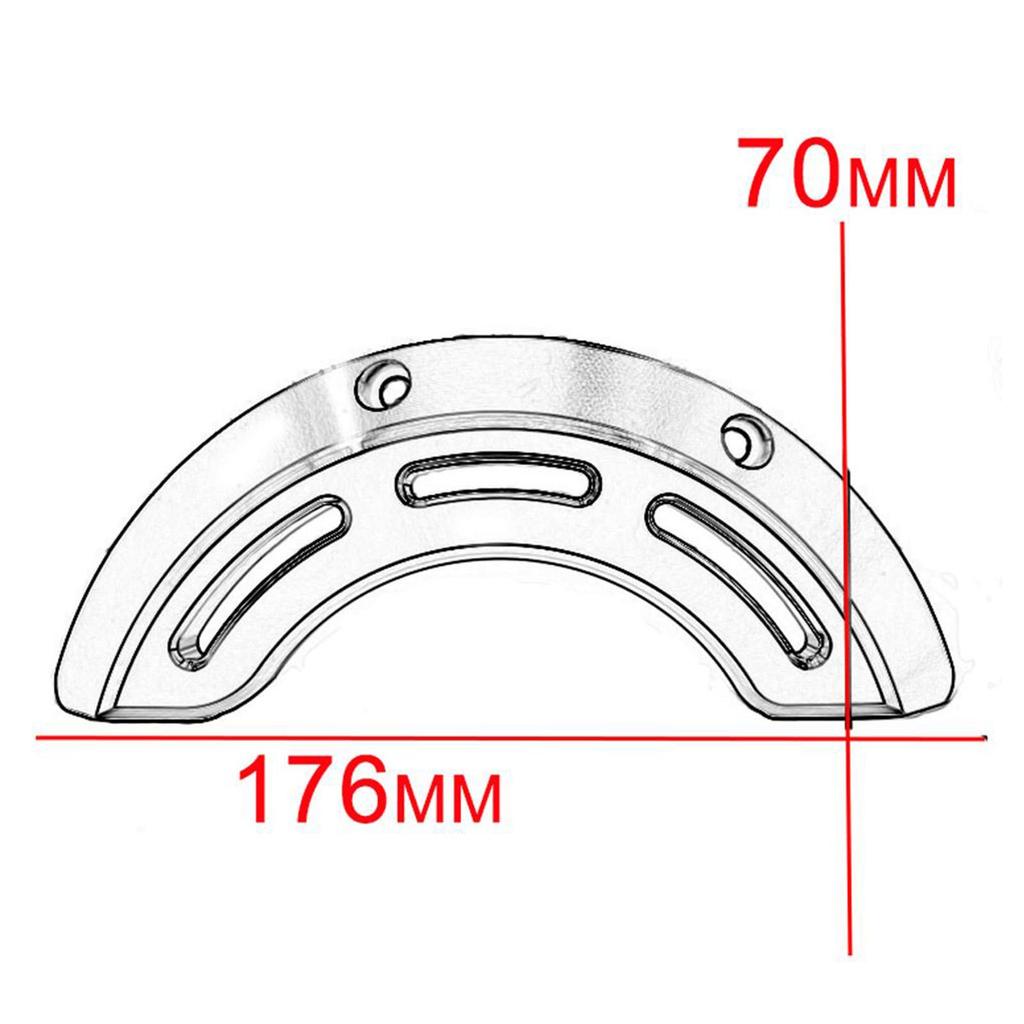 Left Motor Housing Slider Guard Protective Cover for Rebel CMX500 CMX300