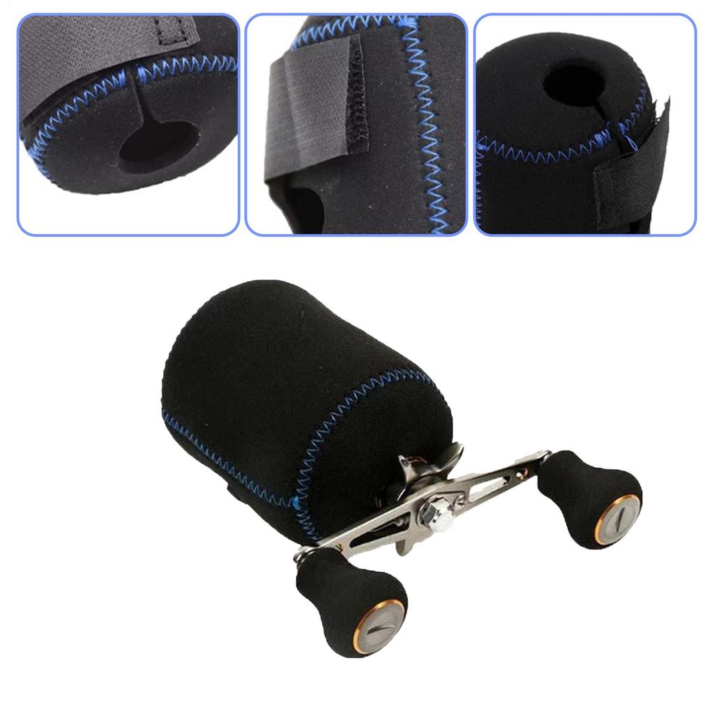 Fishing Reel Storage Case Baitcaster Cover Storage Bags Sturdy Casting Reel Protective Cover Portable Baitcaster Reel Covers