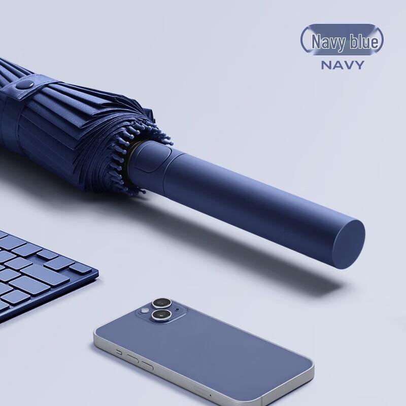 MAYDU 24-Rib Oversized Windproof Long-Handle Umbrella