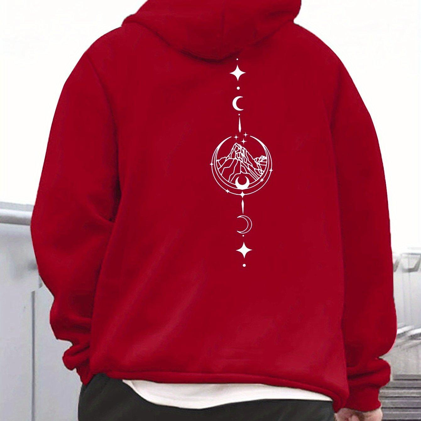 

Occult Gothic Figure Hooded Sweatshirt for Men Women Autumn Winter Fashion S