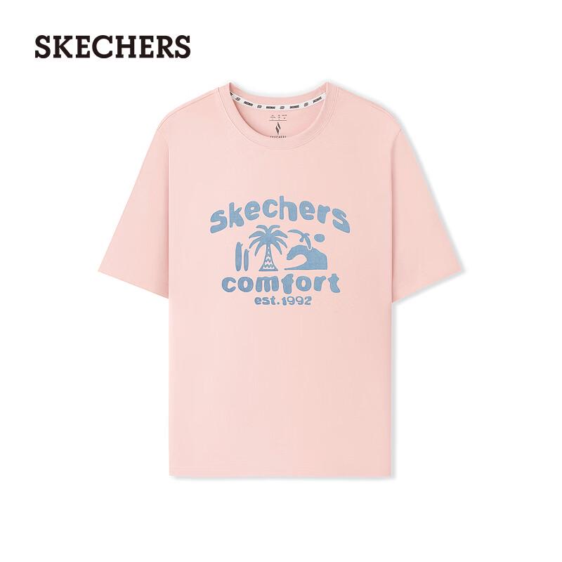 Skechers Unisex Cool-Touch Knit Short Sleeve T-Shirt L226U024