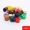 45PCS High-Tech Assemble Particle 6143 6116 39223 3941 2x2 Cylindrical Building Blocks Kit Part Idea DIY Toys For Children Gifts