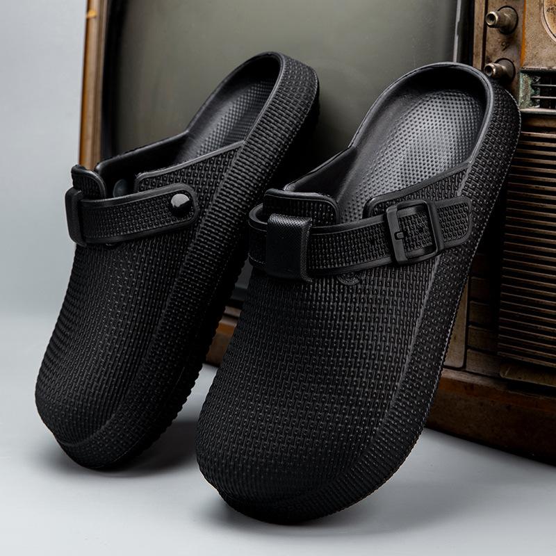 2025 summer new outdoor beach breathable non-slip comfortable hot-selling couple EVA Baotou sandals