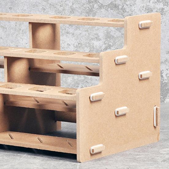 Paint Organizer Multi-Layer Storage Rack Large Capacity High Stability Space-saving Moisture-Proof Paint Rack Stand