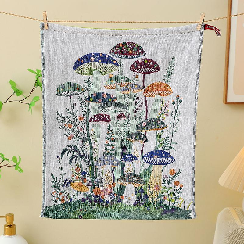 34X40Cm Large Hand Towels 4-Layer 100% Cotton Gauze Quick-Dry Dishcloths, Decorative Tea Towels For Kitchen & Bathroom