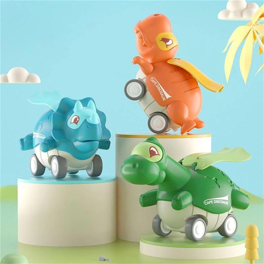 

4 Wheels Car Model Toy Vehicles Dinosaur Toy Car Baby Boy Toy Educational Model Car Inertia Car Toy зелёный