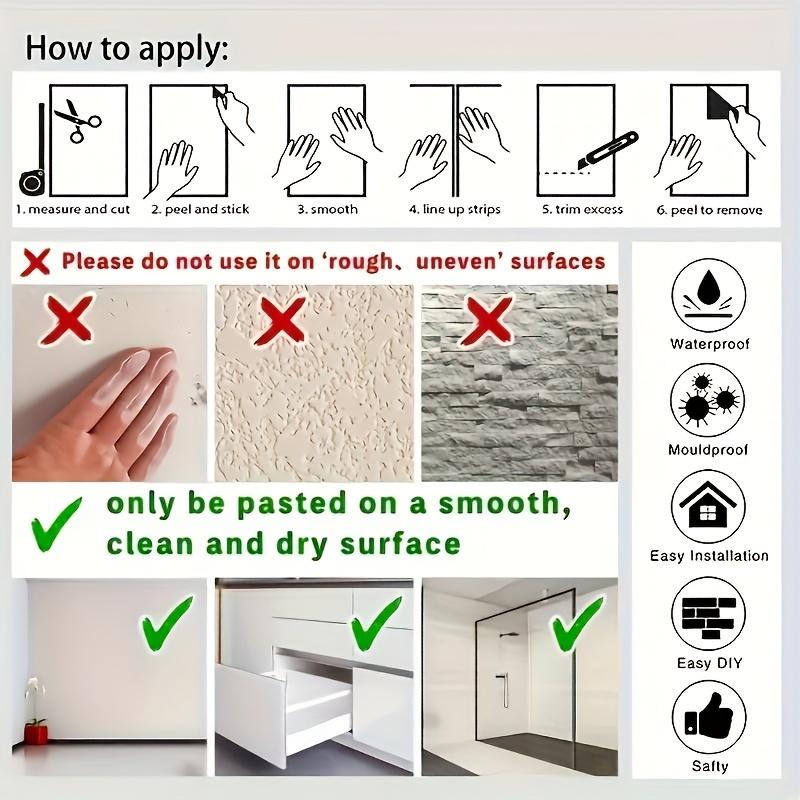 1 Roll Pink Peel and Stick Wallpaper 23.62x393.7in Self-adhesive Dormitory Furniture Renovation Wall Decoration