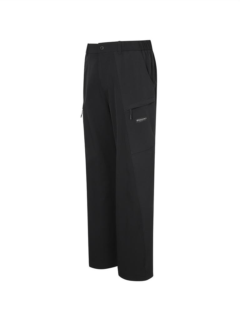 DISCOVERY EXPEDITION Freshvent Men'S Ripstop Parachute Cargo Pants (Black)