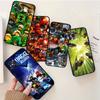 Coque de téléphone Anime N-NinjagoS Pour IPhone 16 15 14 11 12 13 Mini Pro XS Max Coque 6 7 8 Plus X Funda Coque