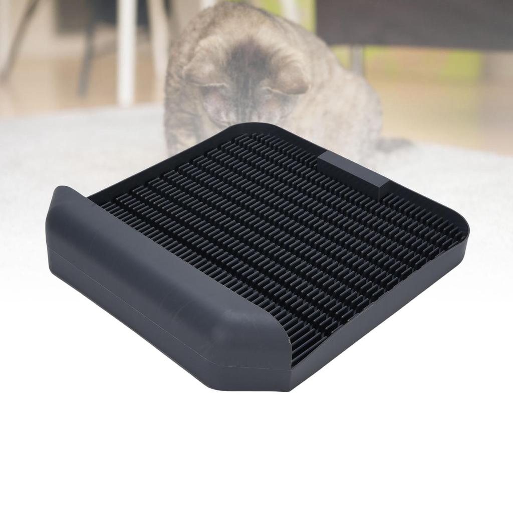 Cat Litter Box Step 37.3x37cm Double Layer Water Proof Multi Purpose Cat Litter Box Mat