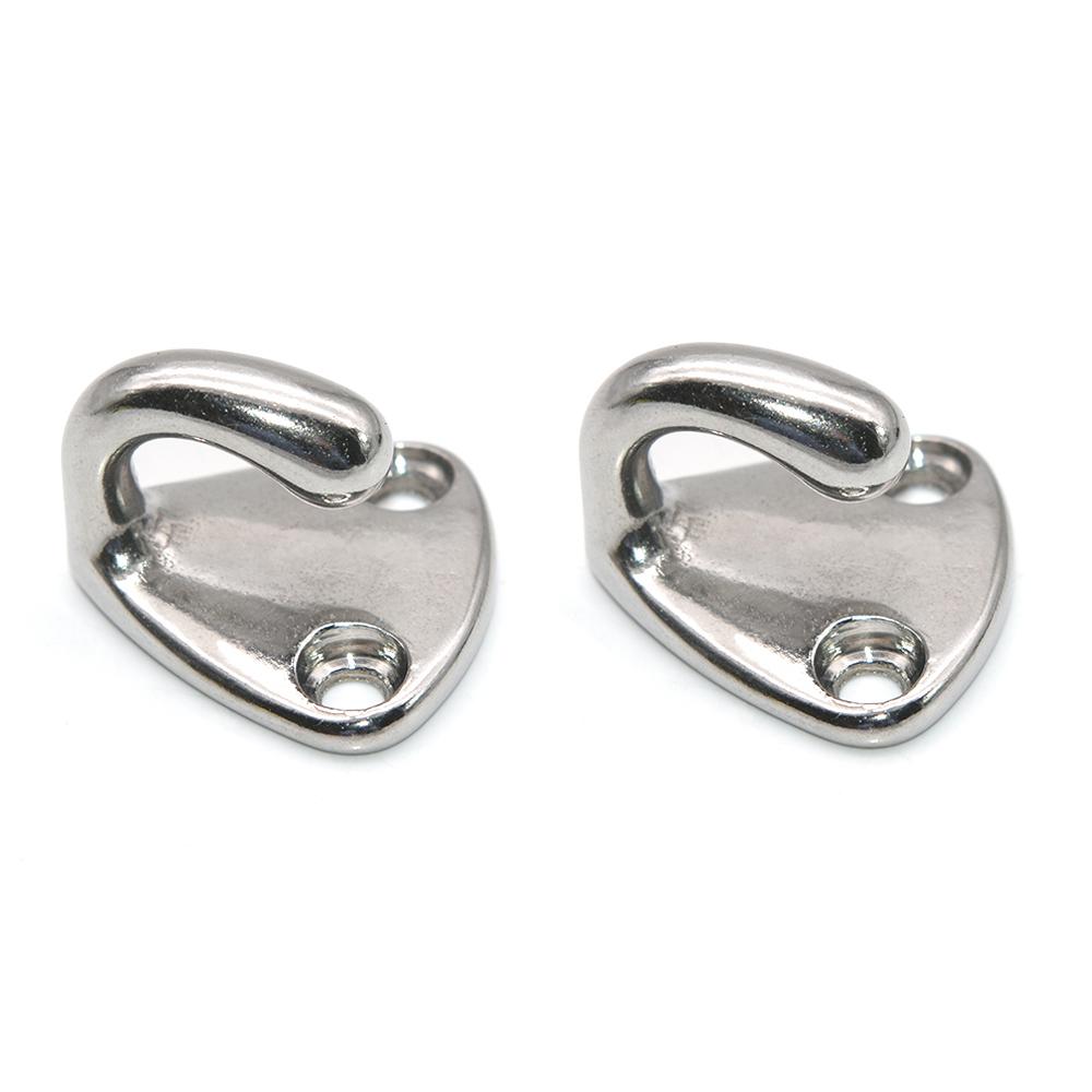 2PCS 316 Stainless Steel Boat Fending Hooks Fender Spring Hook Snap Attach Rope Boat Sail Tug Ship  Boat Accessories Marine