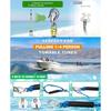 Heavy Type Boats Tow Rope With Stainless Steel Connector Water Sports Tow Line For Kayaks Ski And Small Yachts