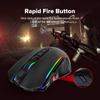 Souris gaming double mode sans fil/filaire Redragon M910-KS RANGER LITE RGB2.4G, 8000 DPI, boutons de tir rapide - Noire