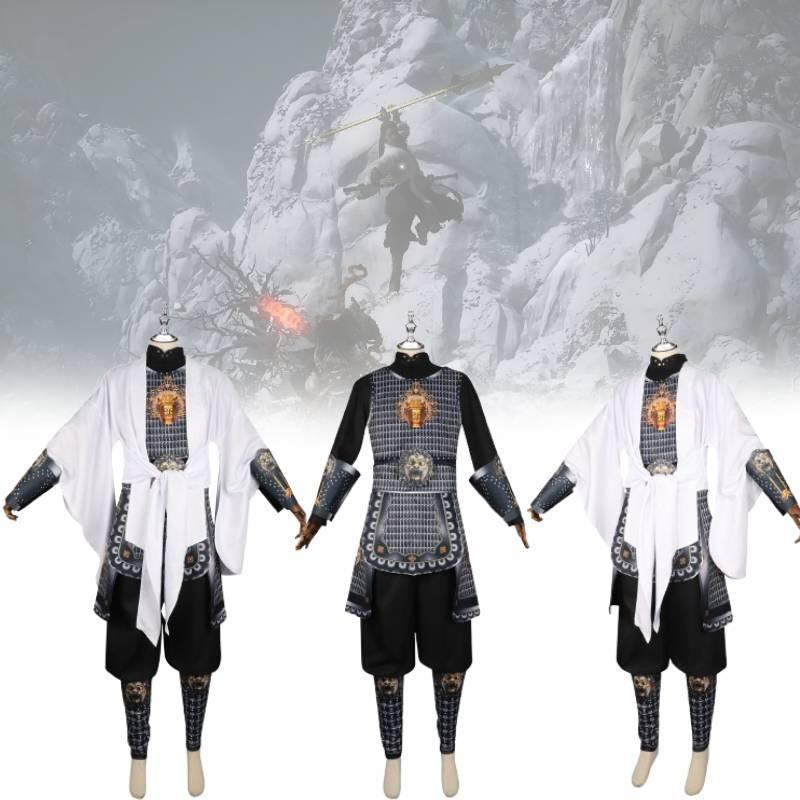 Wukong Myth Black Cosplay Costume Games Character Role Play Halloween Party