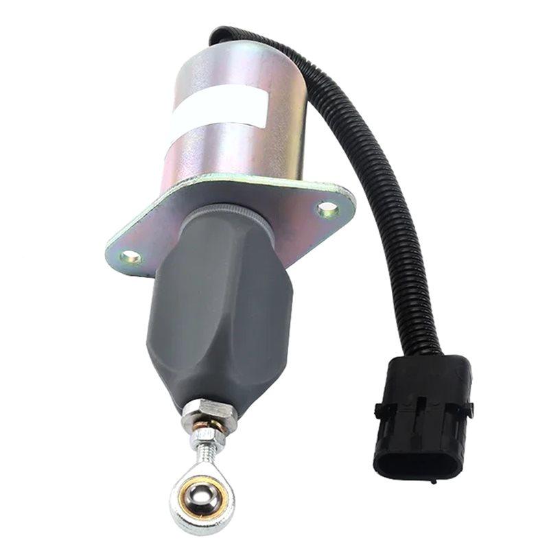 For Cummins Engine C& B Series 5.9 8.3L 12VDC 3935649 SA-4765-12 Fuel Shut Off Solenoid