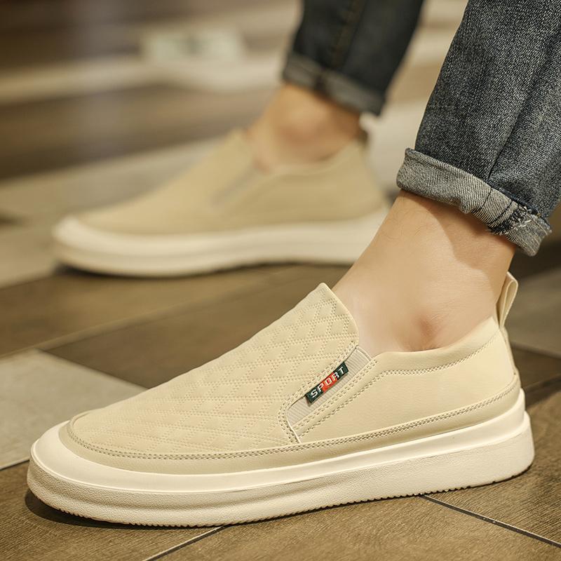 Fashion Men Sneakers Comfortable Driving Shoes Casual Flats Loafers Fashionable Minimalism Style New Men's Date Party Strolling Shoes
