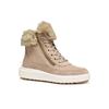 Geox Women S Mid Zipper SneakerS Dalaila Beige