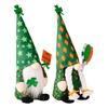 Christmas Gnomes Decorations Green Cute Doll Home Decor Swedish Tomte Gnomes Faceless Doll for Desk Table Shelf Mantel Tiered