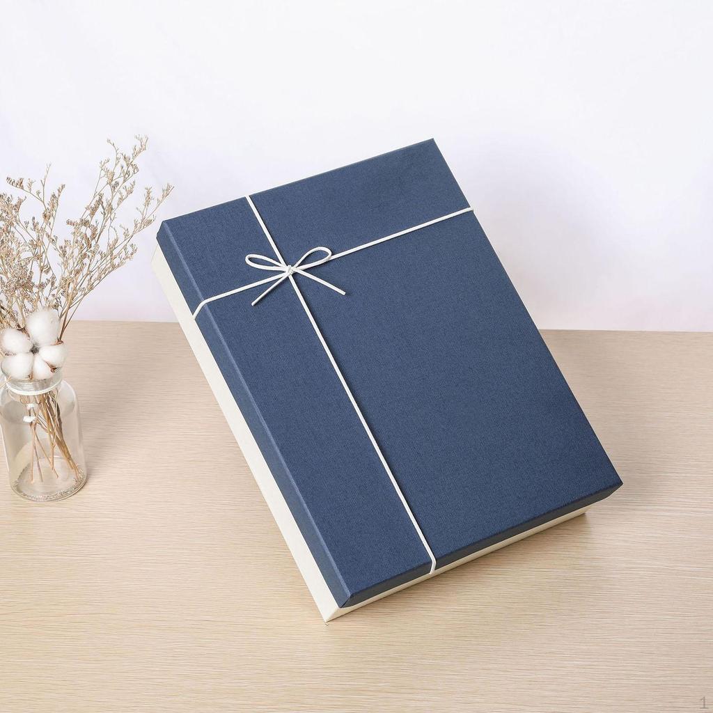 Empty Gift Box Mother's Day Cardboard Creative with Lid Rectangular Packaging for