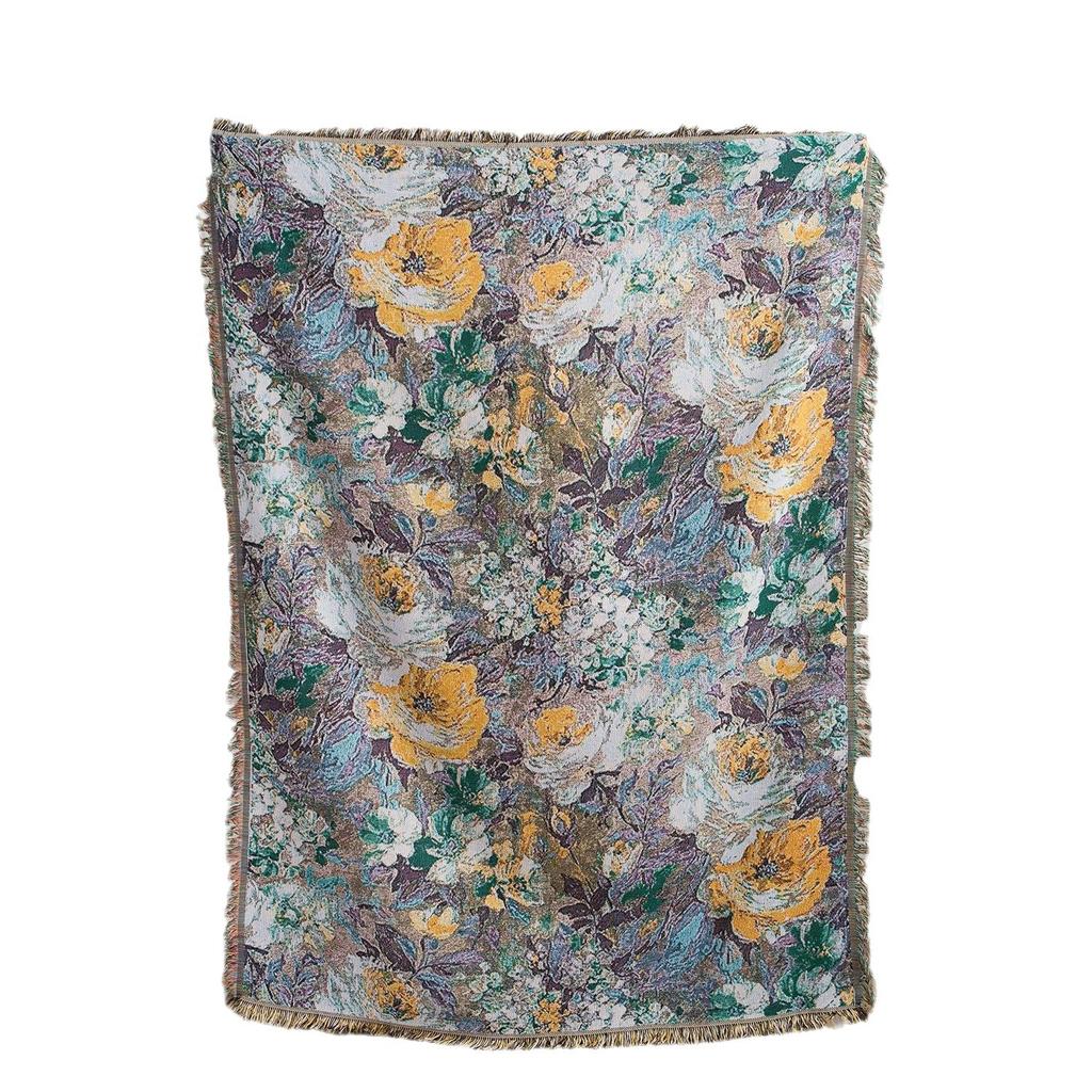 Frisk Pustende Preget Sofapute Sofahåndkle Fritidspledd Tapetkunstpledd Abstrakt Sofatrekk